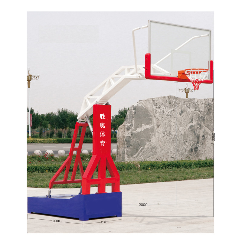 SA-1005新型加固仿液壓籃球架